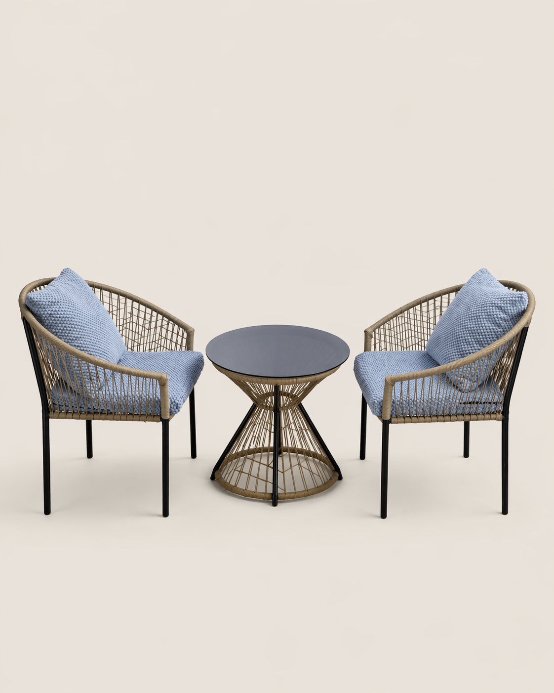 Nneka Bistro Set — handcrafted African outdoor by Marineimali393 in Kenya (view 2)