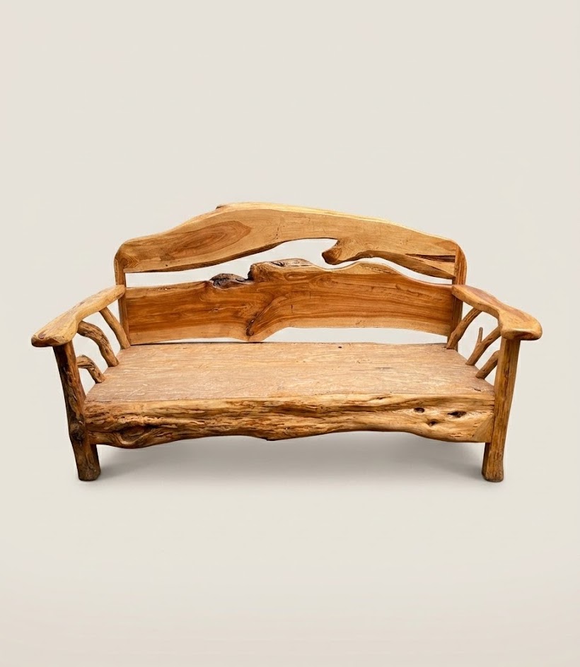 Sankara Custom 3 Seater Sofa — handcrafted African furniture by Natural art furniture  in Kenya