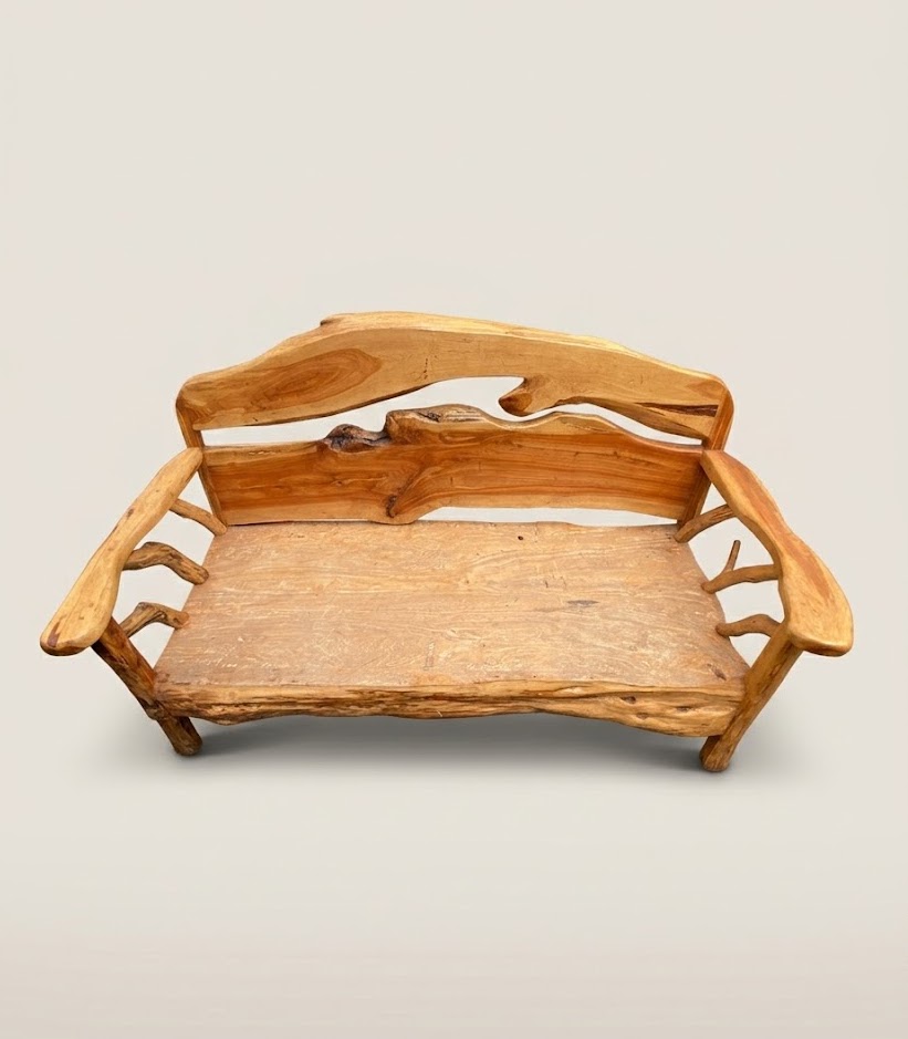 Sankara Custom 3 Seater Sofa — handcrafted African furniture by Natural art furniture  in Kenya (view 3)