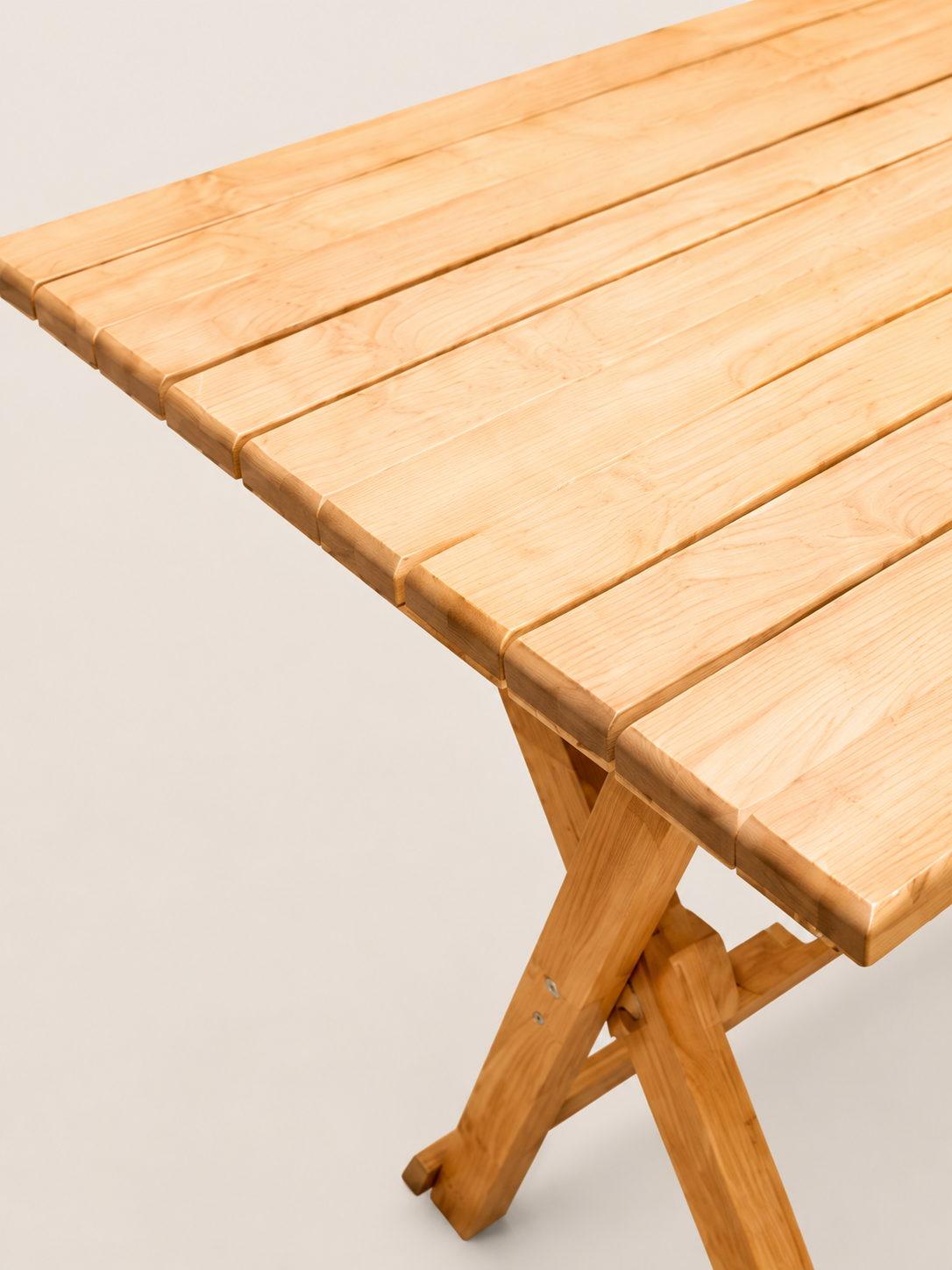 Funzi Outdoor Folding Table — handcrafted African outdoor by Woodplace in Kenya (view 3)