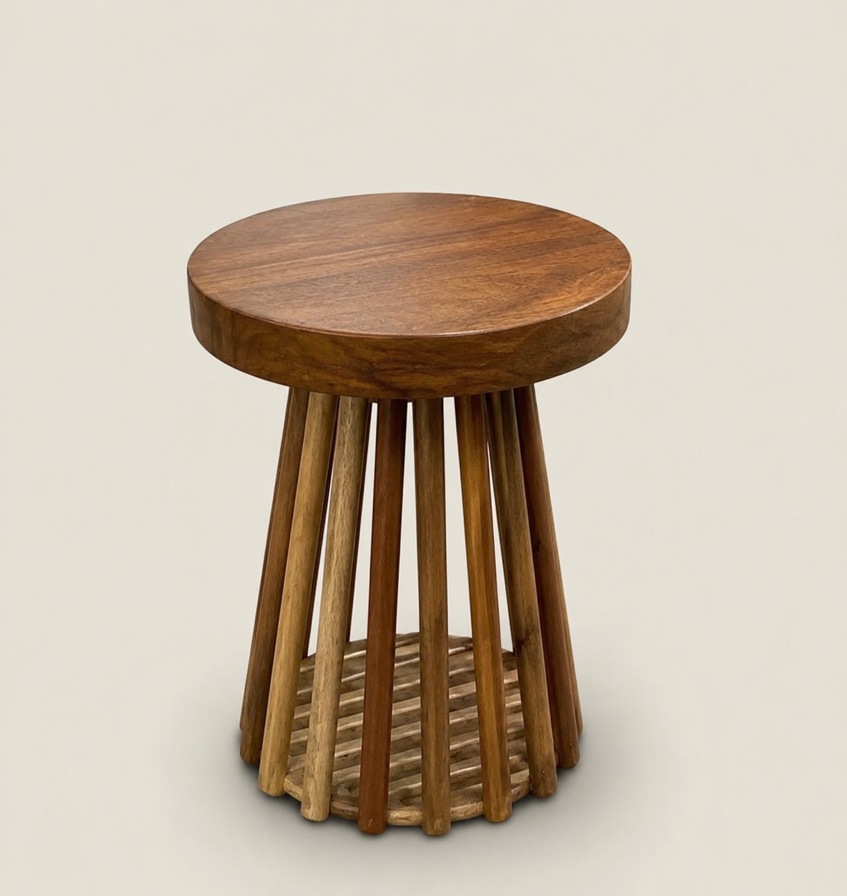 Aero Muringa Accent Table — handcrafted African furniture by Ekram furniture in Kenya (view 2)