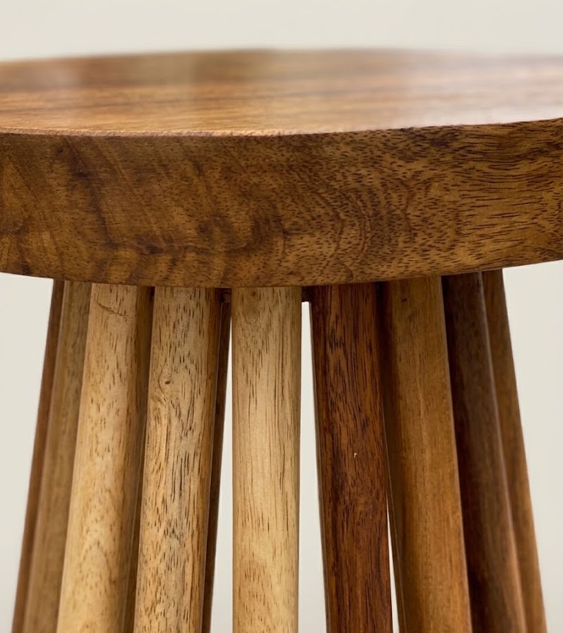 Aero Muringa Accent Table — handcrafted African furniture by Ekram furniture in Kenya (view 3)