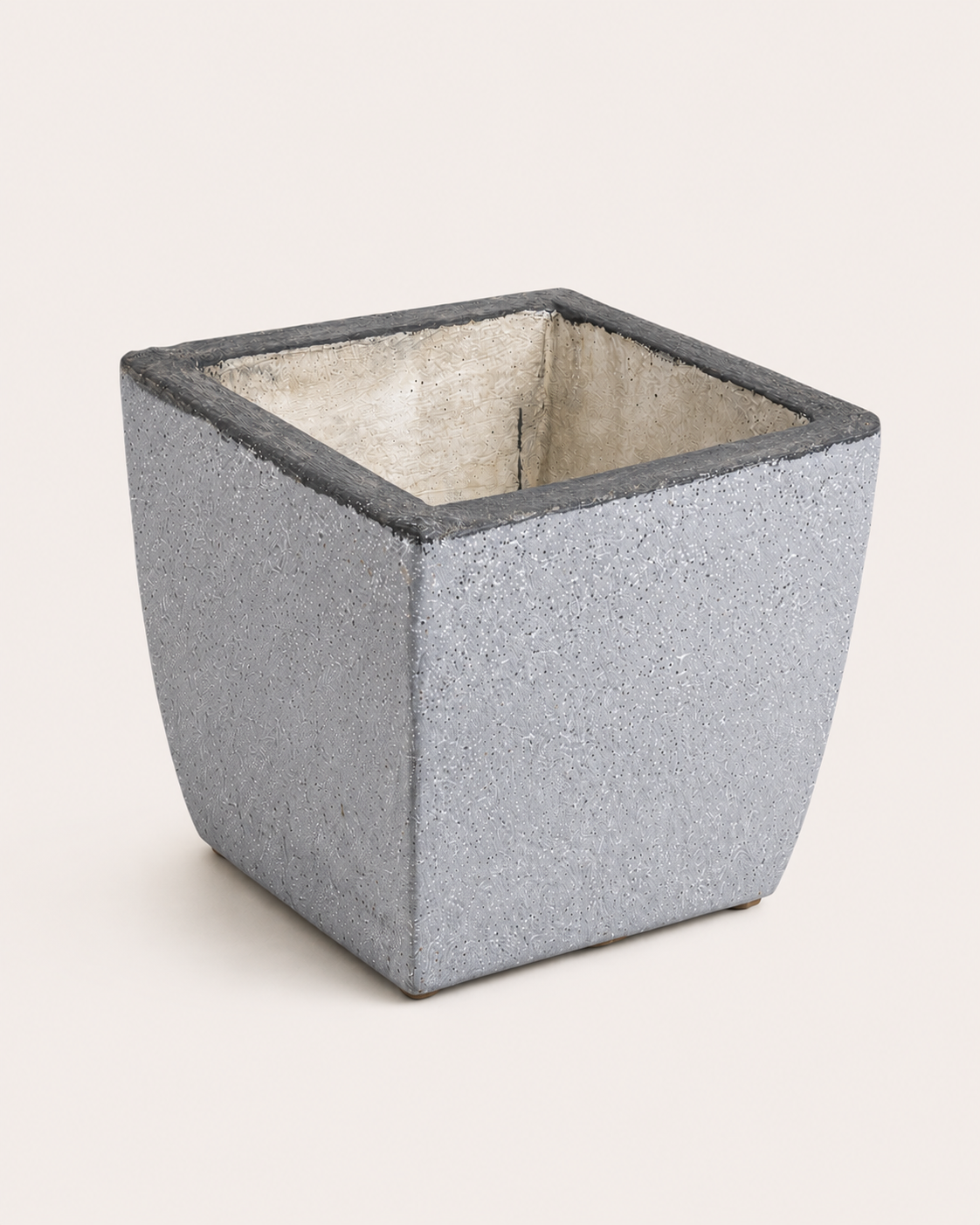 6ad3we Concrete Planter — handcrafted African outdoor by Terry scape in Kenya