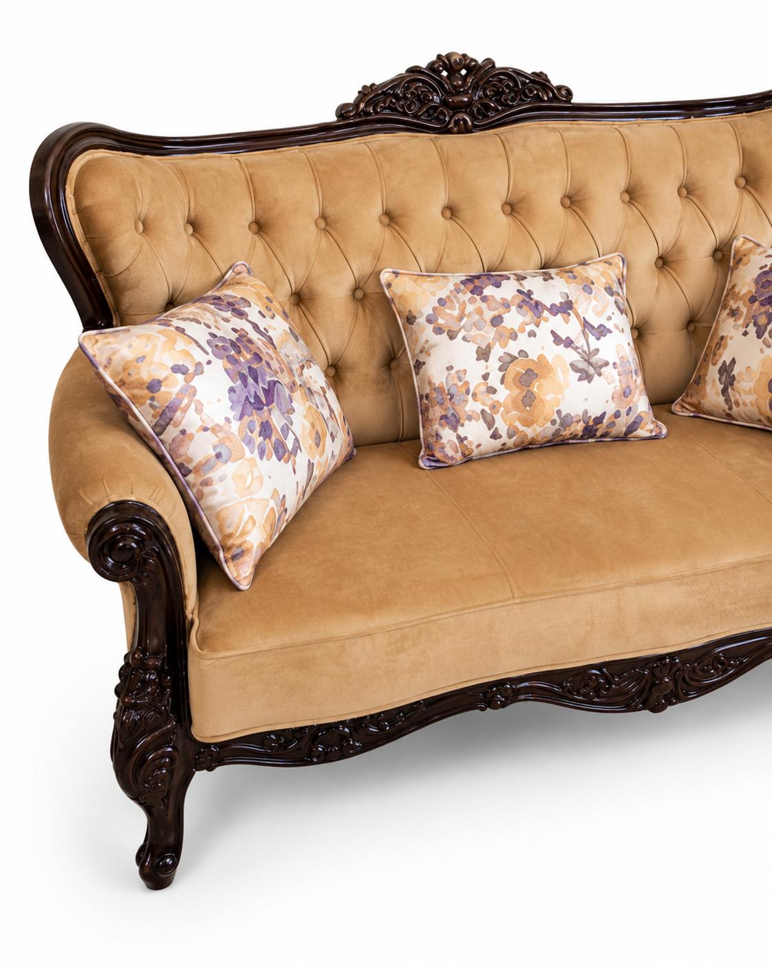 Fahari Classic Sofa Set — handcrafted African furniture by Impact in Kenya (view 3)