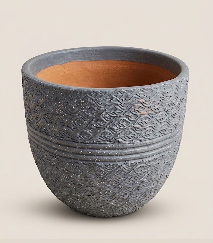 Cava Planter — handcrafted African outdoor by Grace park garden in Kenya