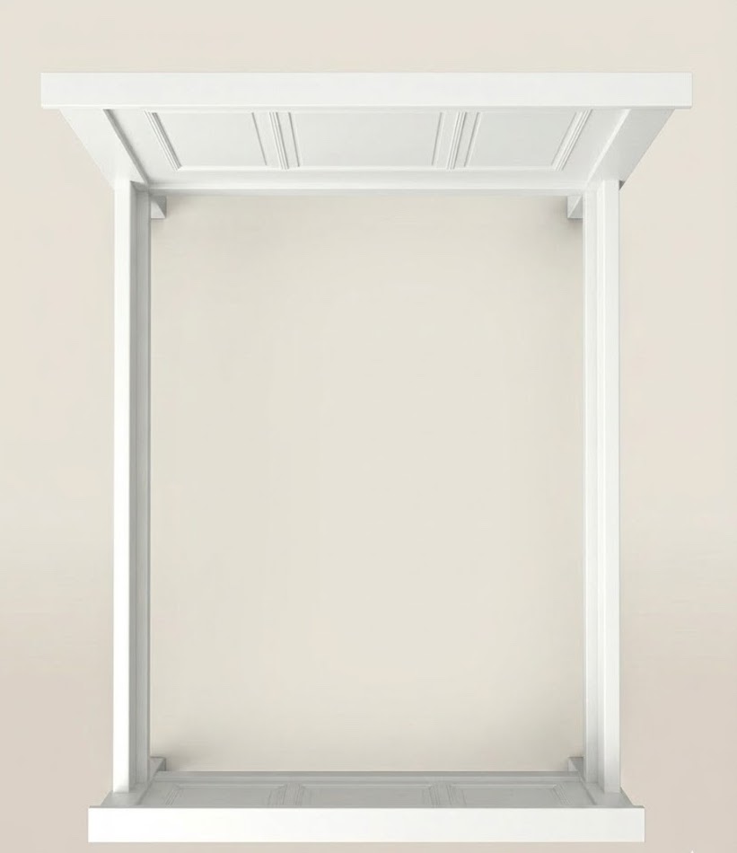 Mvumo 4*6 White Panel Bed — handcrafted African furniture by High point in Kenya (view 3)
