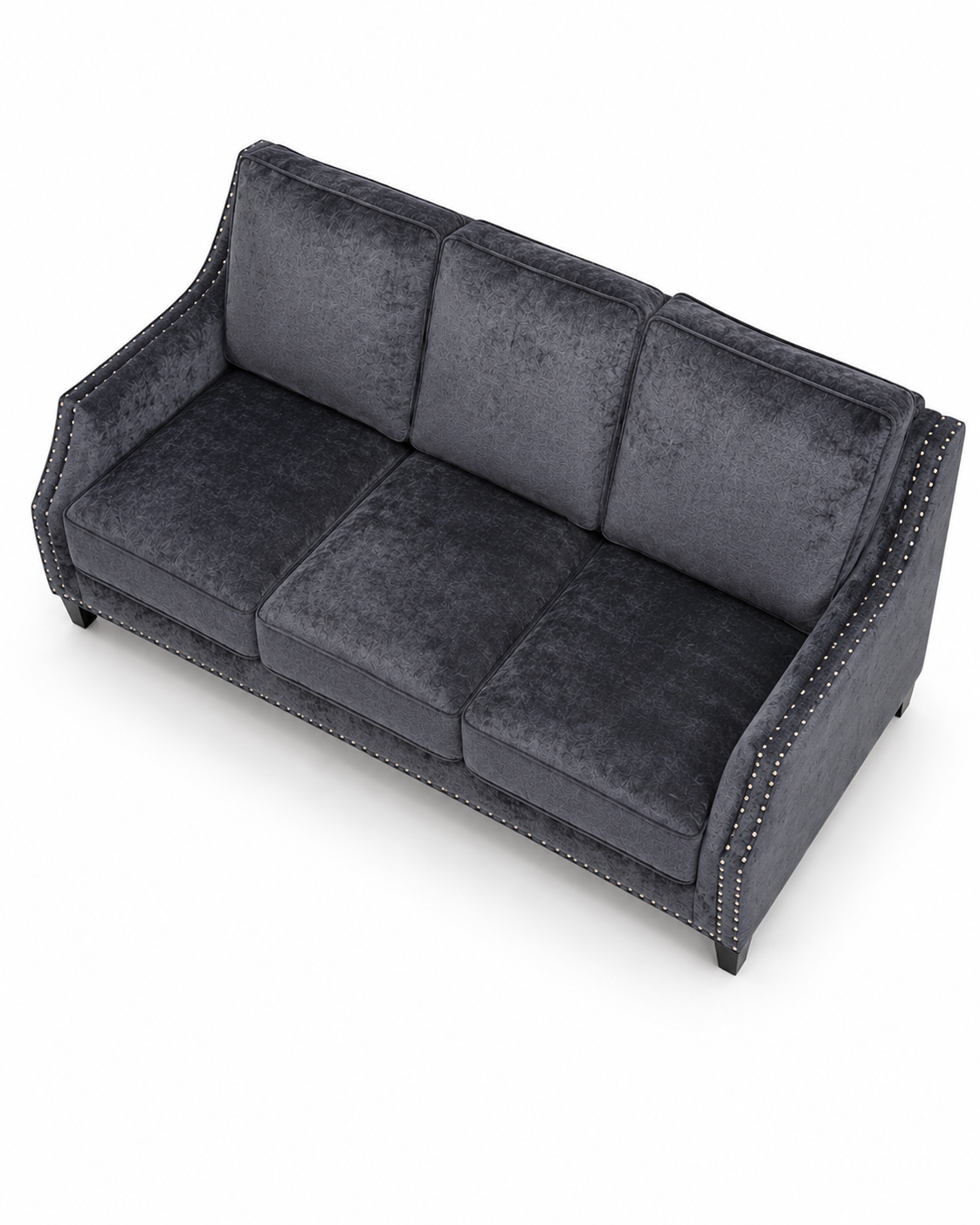Aeloni Three Seater Sofa — handcrafted African furniture by Ojey's design limited in Kenya (view 2)