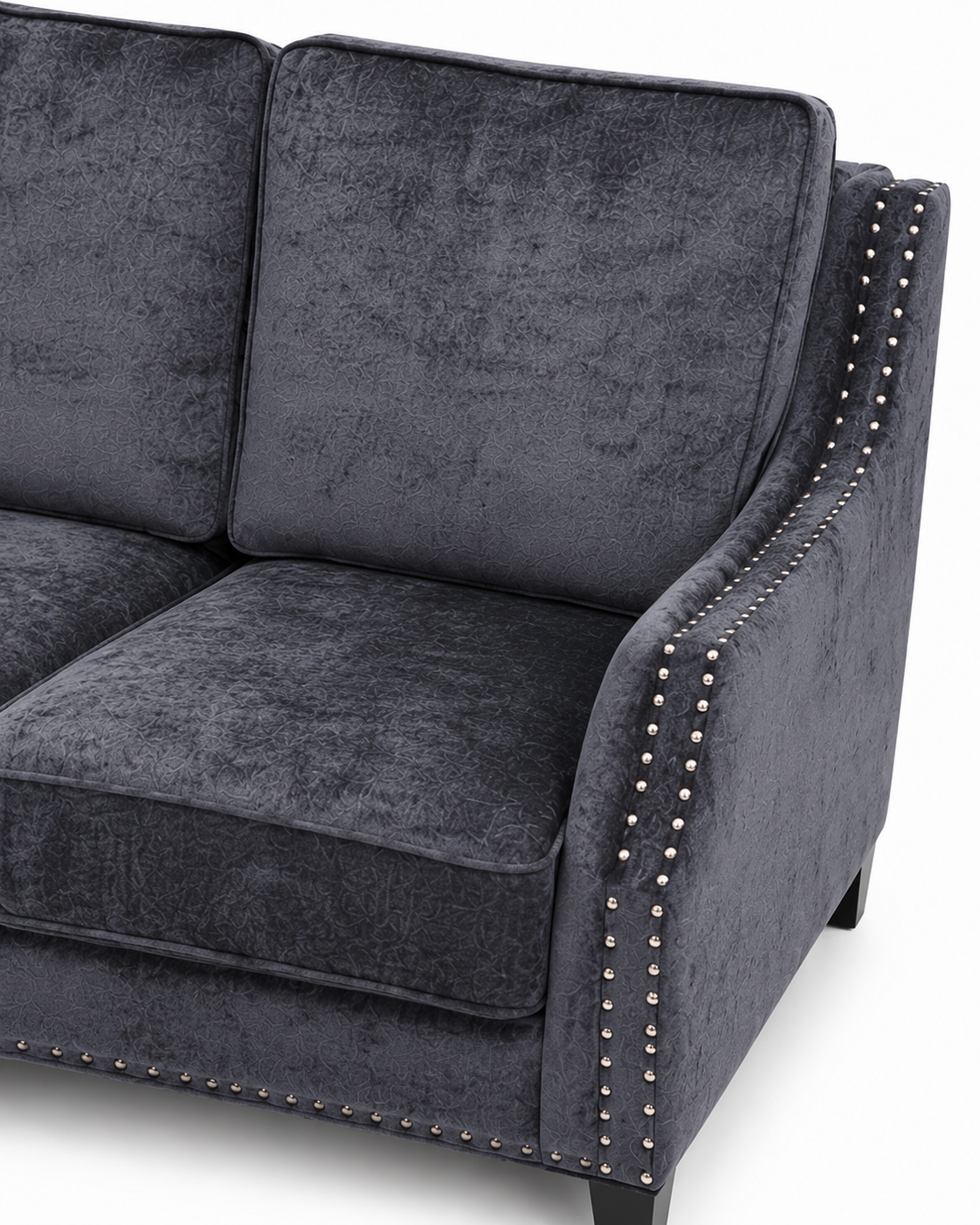Aeloni Three Seater Sofa — handcrafted African furniture by Ojey's design limited in Kenya (view 4)