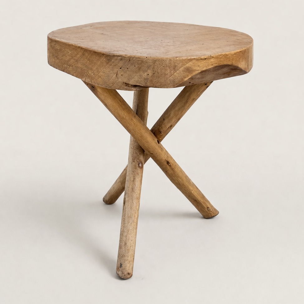 Custom Made Stool Sunga — handcrafted African furniture by Oskechi  Furnitures in Kenya