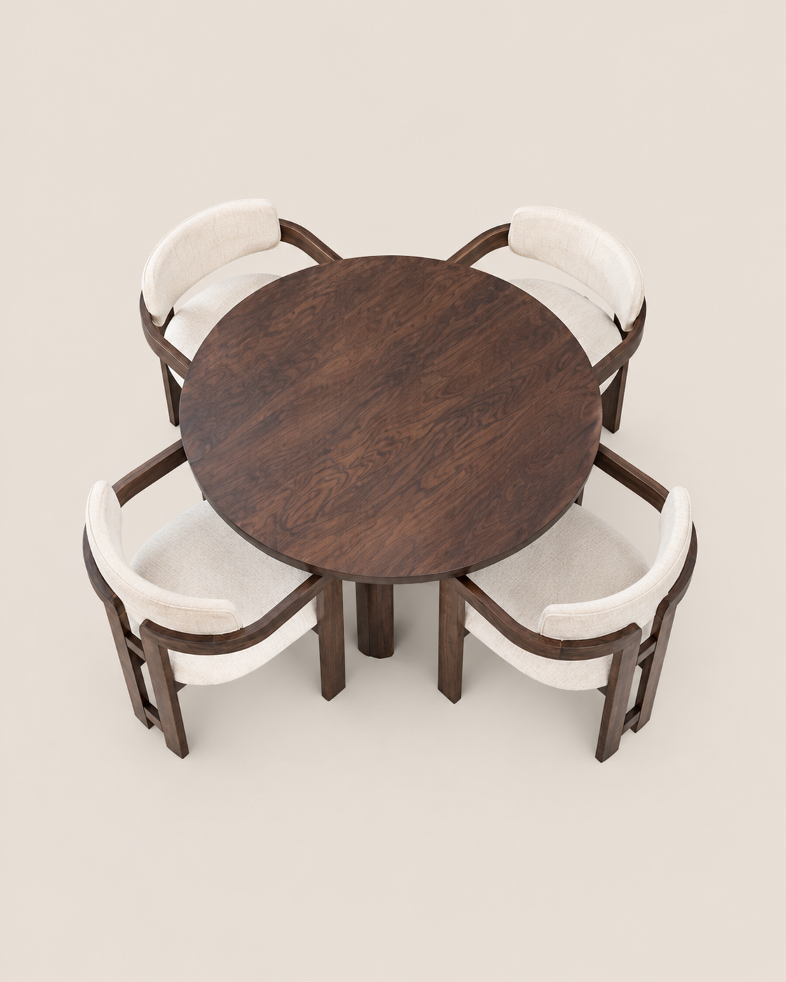 Bafra Dining Ensemble — handcrafted African furniture by Shelwood Furniture  in Kenya (view 2)