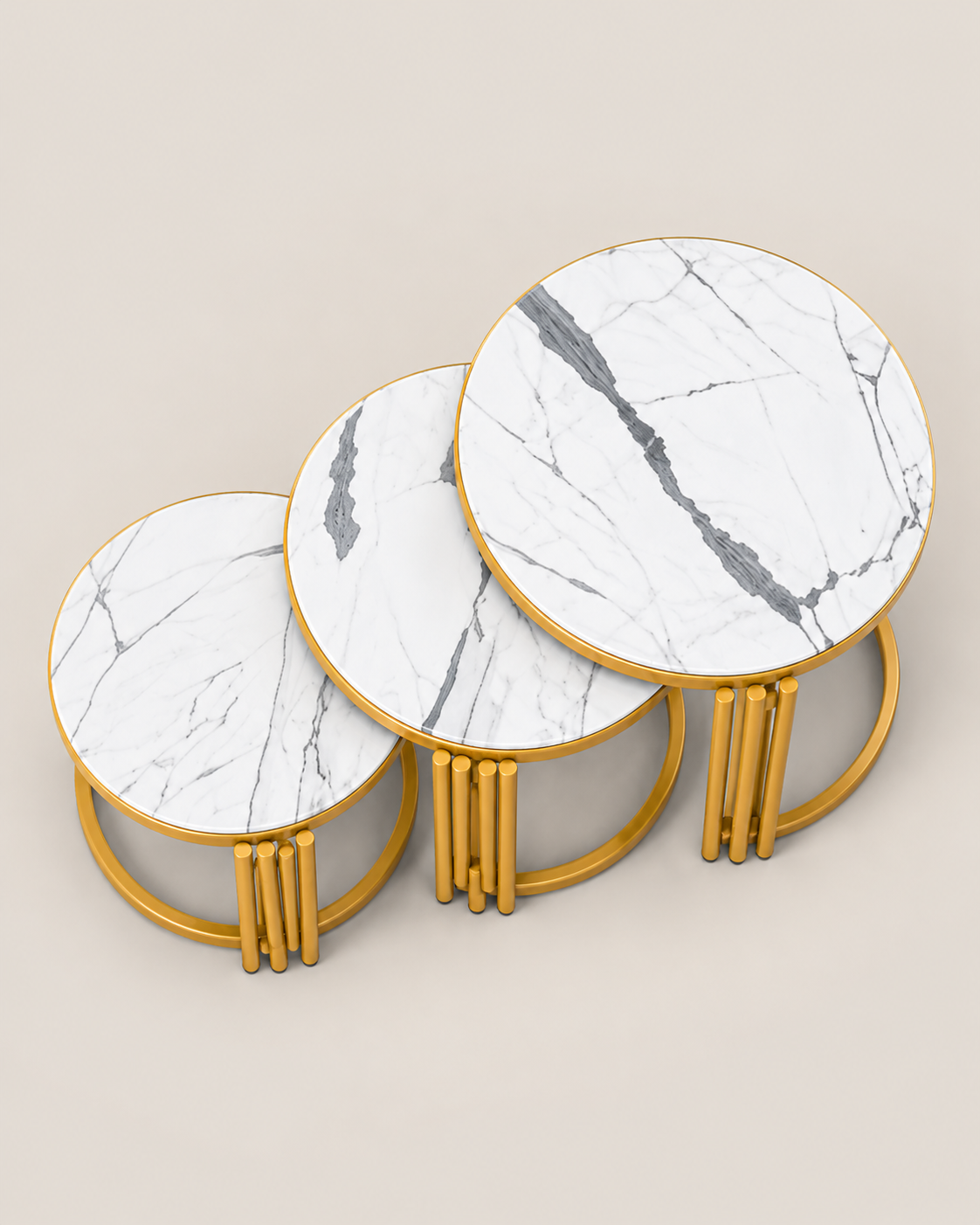 Sesi Nesting Side Tables — handcrafted African furniture by Faithfurniture in Kenya (view 2)