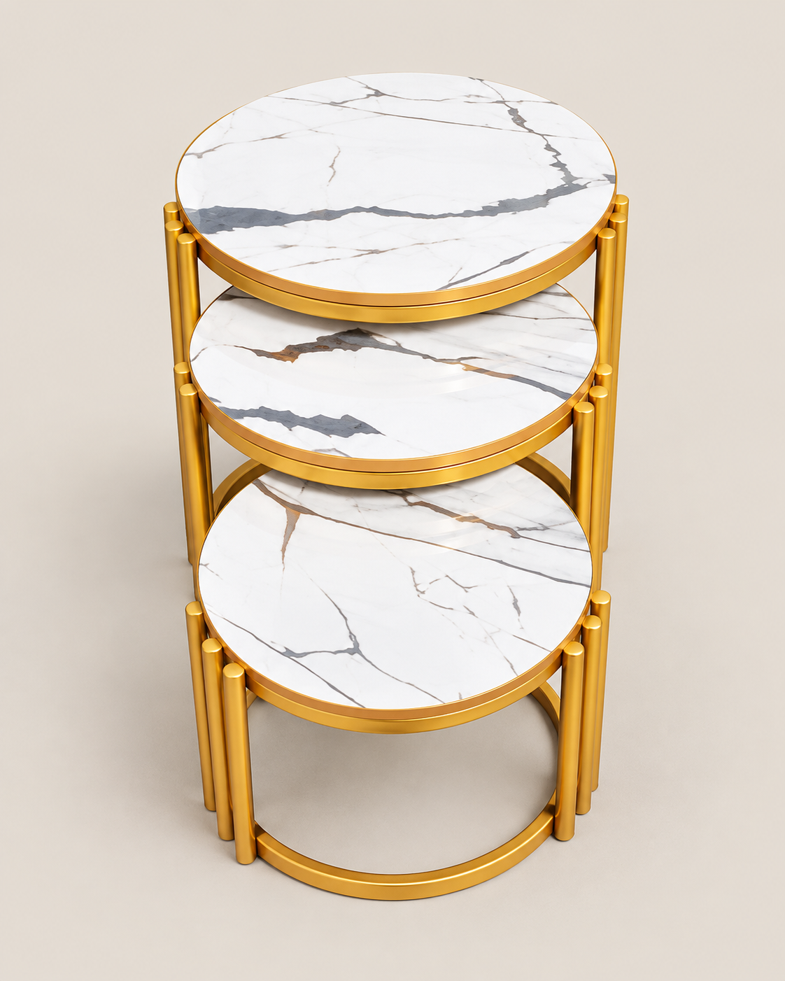 Sesi Nesting Side Tables — handcrafted African furniture by Faithfurniture in Kenya (view 3)