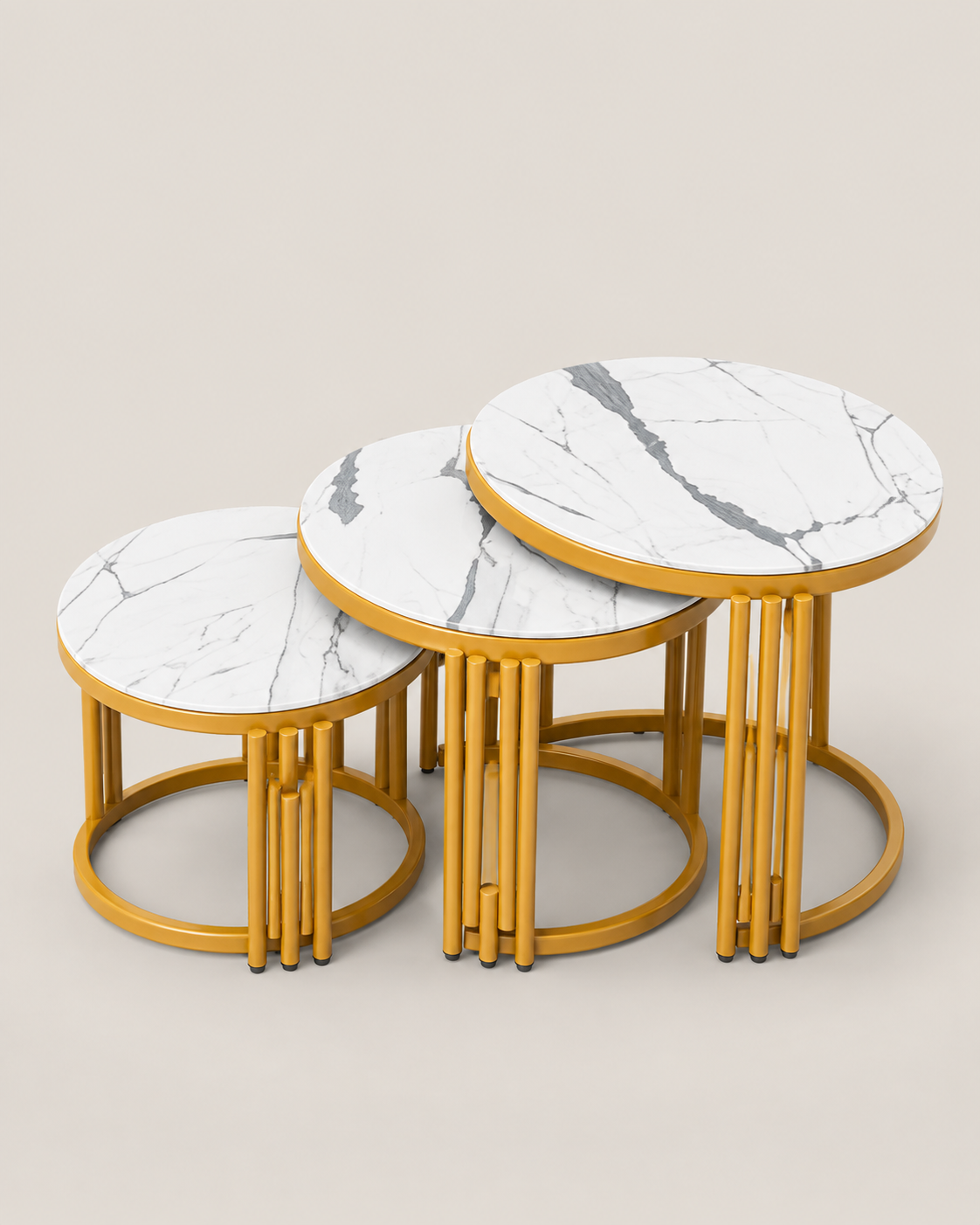 Sesi Nesting Side Tables — handcrafted African furniture by Faithfurniture in Kenya (view 4)
