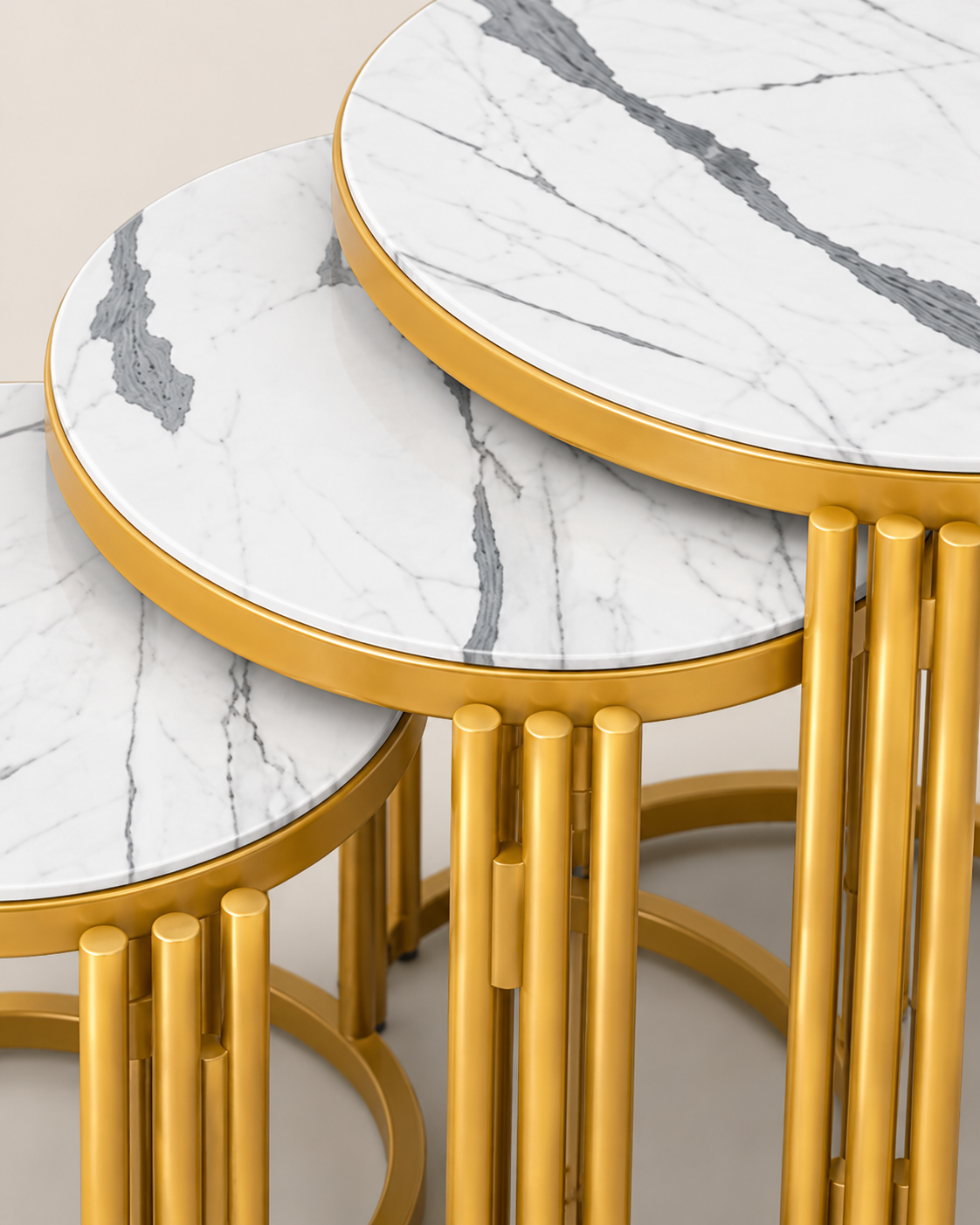 Sesi Nesting Side Tables — handcrafted African furniture by Faithfurniture in Kenya (view 5)