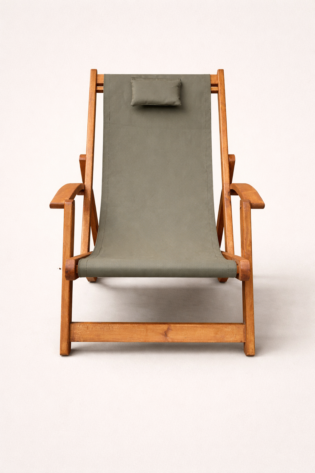 Uthabiti foldable lounge chair — handcrafted African outdoor by Akwalu Furniture  in Kenya (view 2)