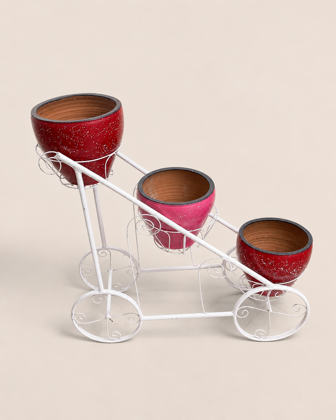 Jida Planter Triad — handcrafted African outdoor by Paulinemumu4 in Kenya (view 2)