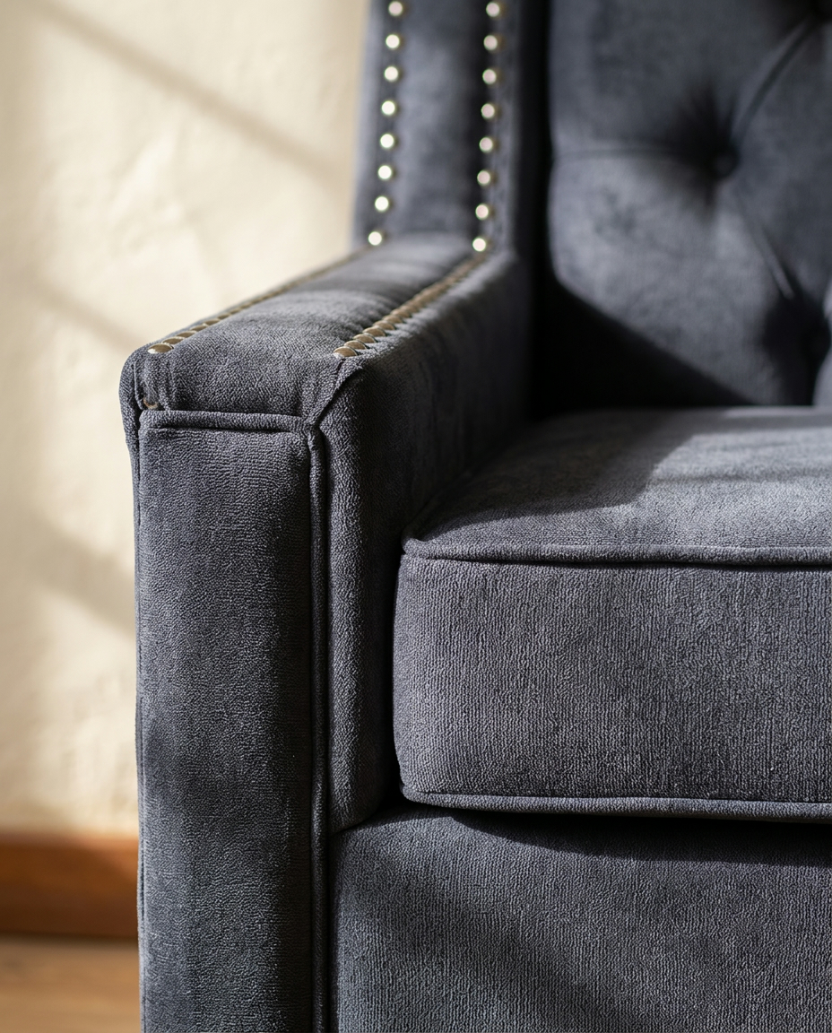 Olkaria Sofa — handcrafted African furniture by Kemu furniture  in Kenya (view 4)