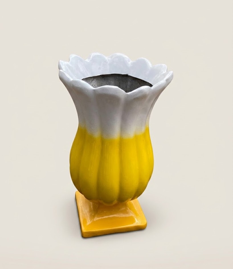 Deza Planter — handcrafted African outdoor by John fiberglasspots in Kenya