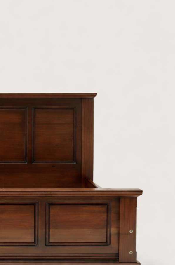 Kaya Indulgence 6 by 6 Bed — handcrafted African furniture by Promising furniture world  in Kenya (view 3)