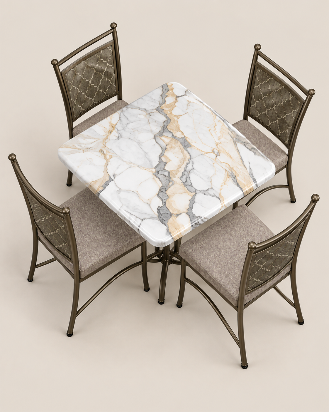 Nyali Fourseven Dining Table — handcrafted African outdoor by Benmis furniture and fabricators in Kenya (view 3)