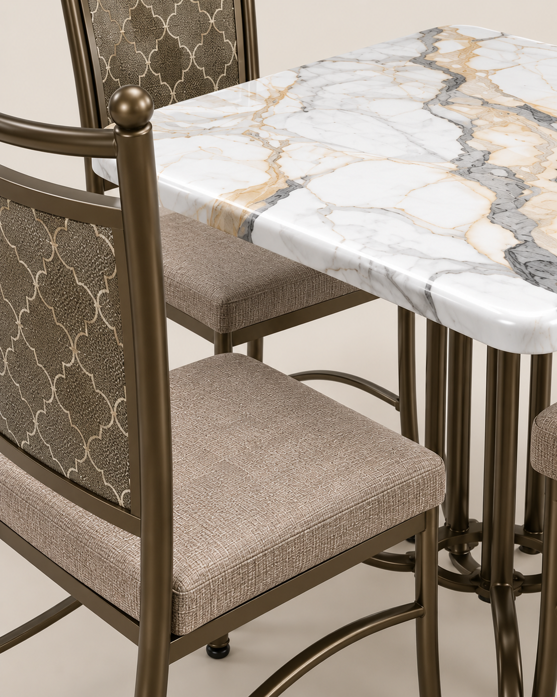 Nyali Fourseven Dining Table — handcrafted African outdoor by Benmis furniture and fabricators in Kenya (view 4)