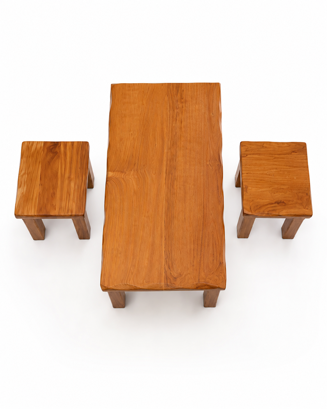 Fumbini Coffee Table Set — handcrafted African furniture by Philo Furniture centre  in Kenya (view 3)