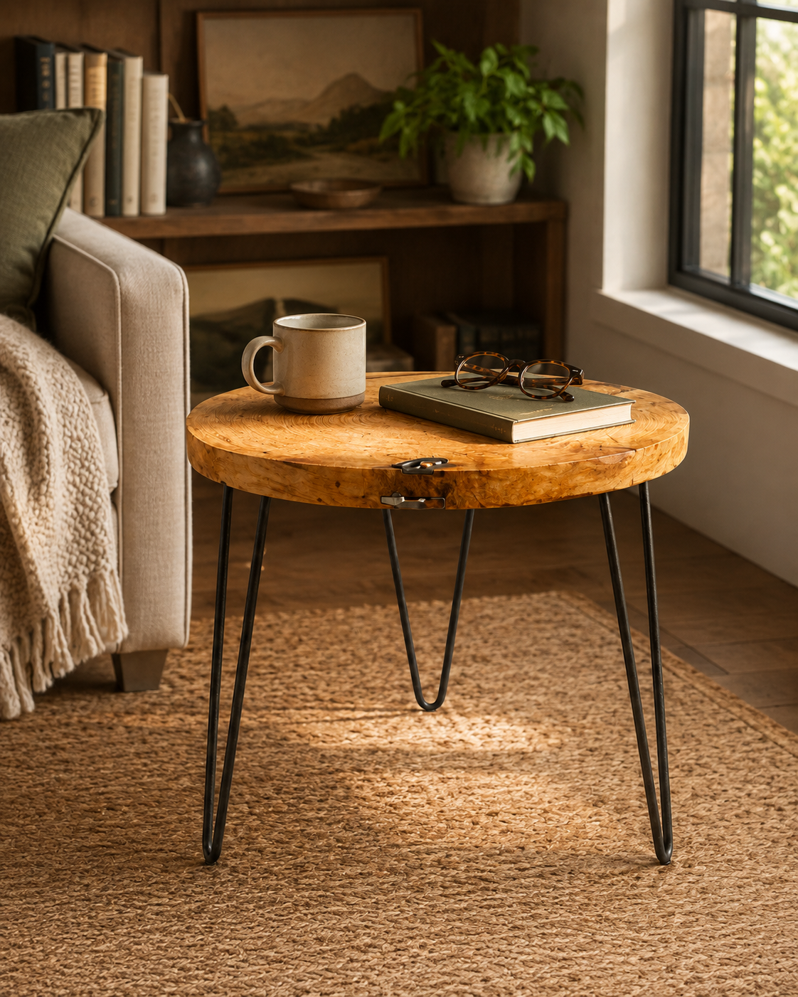 Heritage Wood Coffee Table — handcrafted African furniture by Rachael furniture  in Kenya