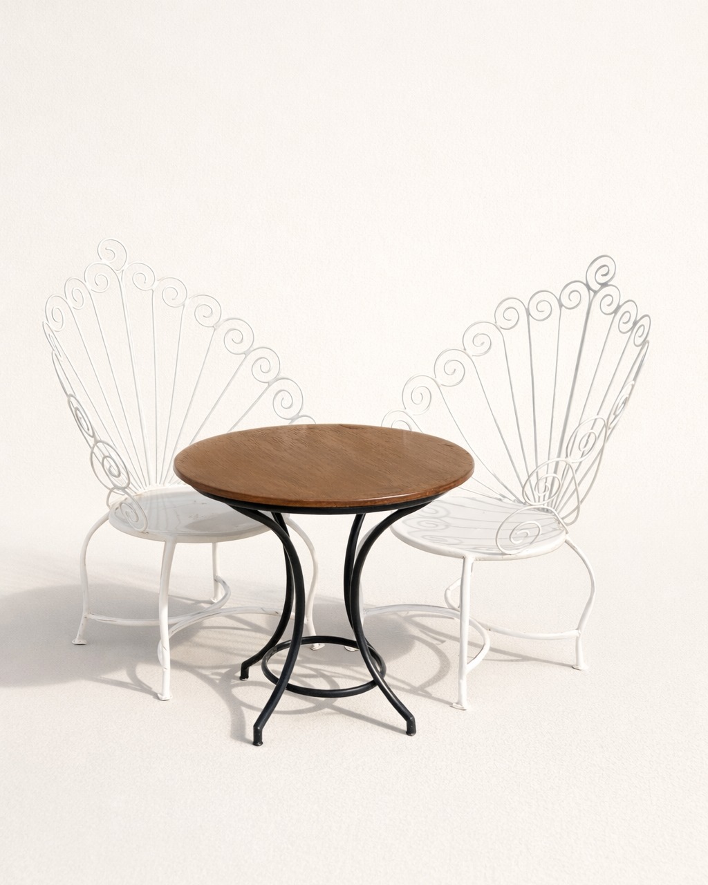 Mambasa Peacock seat set (2) + Table — handcrafted African outdoor by Zidanekisilu148 in Kenya