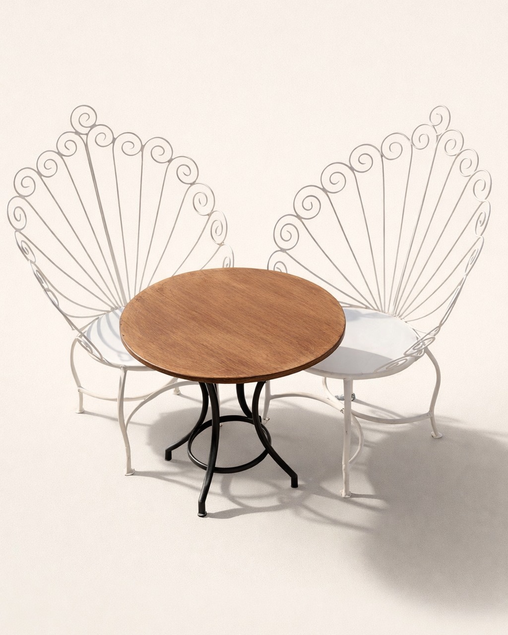 Mambasa Peacock seat set (2) + Table — handcrafted African outdoor by Zidanekisilu148 in Kenya (view 2)