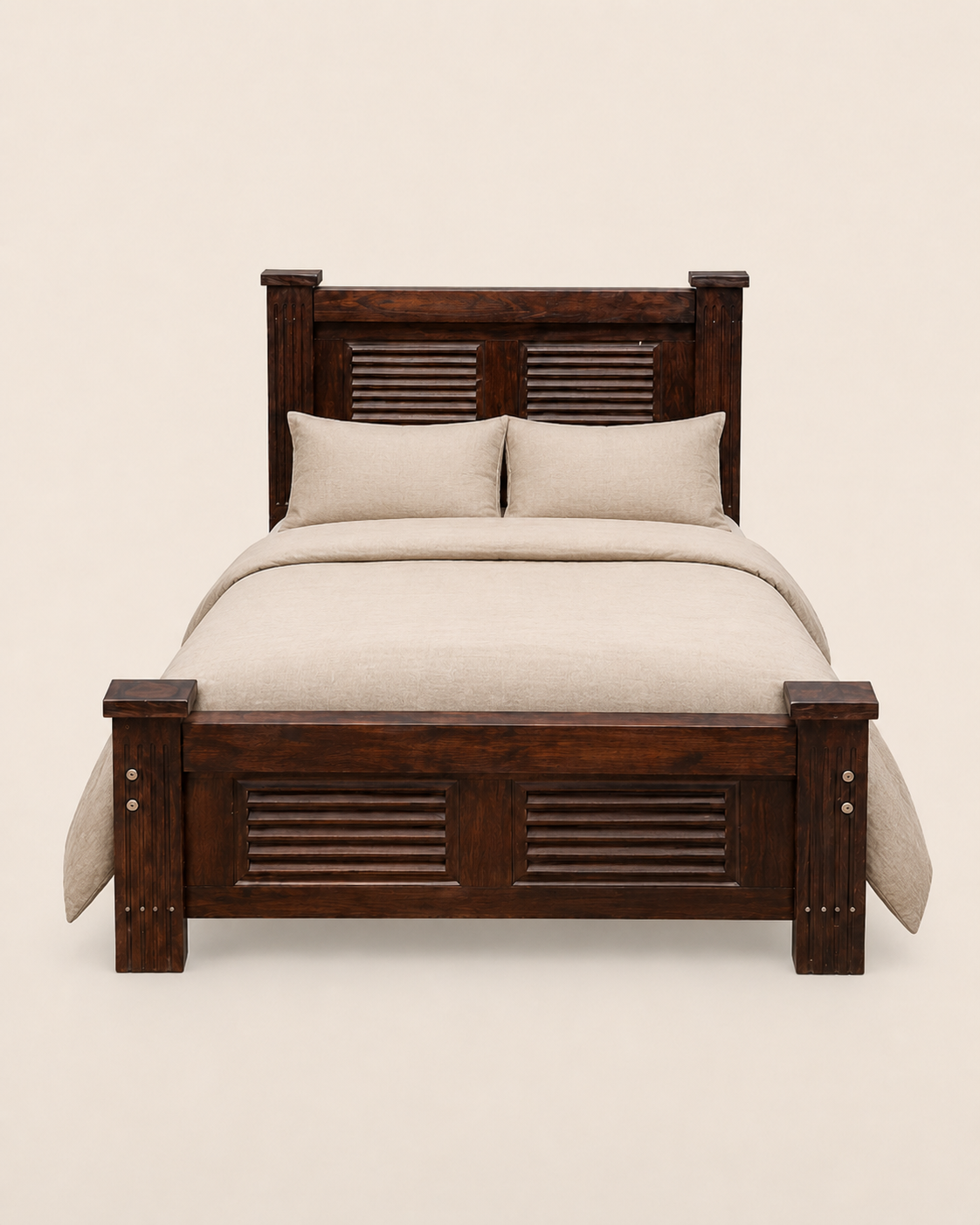 Dedanzo Luxe Bed — handcrafted African furniture by jimpass Nairobi furniture  in Kenya