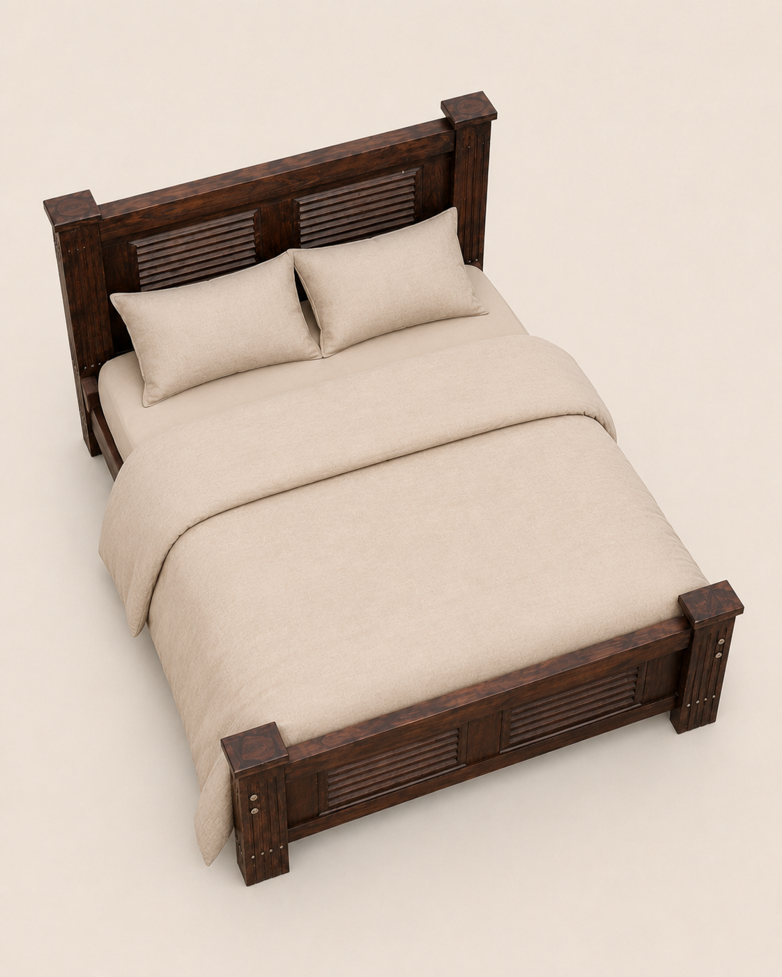 Dedanzo Luxe Bed — handcrafted African furniture by jimpass Nairobi furniture  in Kenya (view 3)