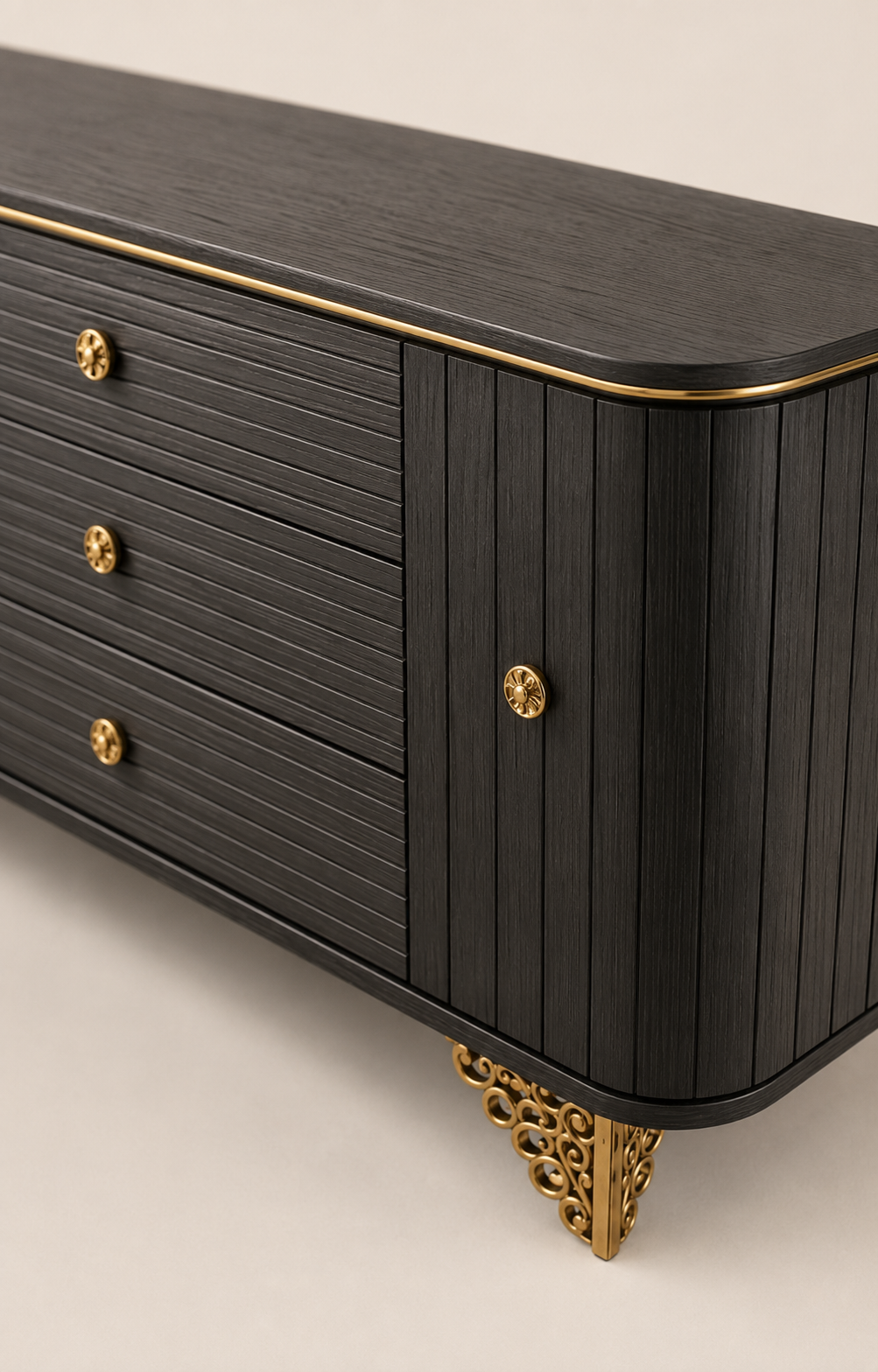 Feanzi Sideboard — handcrafted African furniture by Kena Furniture  in Kenya (view 4)