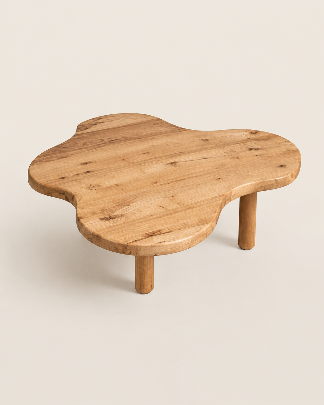 Kaba Coffee Table — handcrafted African furniture by Jipange wood and metal works  in Kenya (view 2)