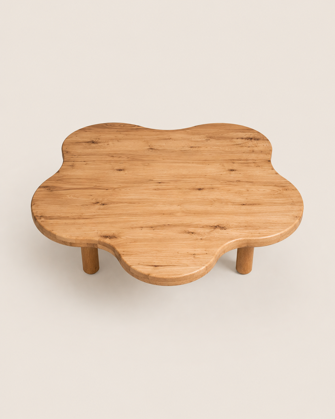 Kaba Coffee Table — handcrafted African furniture by Jipange wood and metal works  in Kenya (view 3)