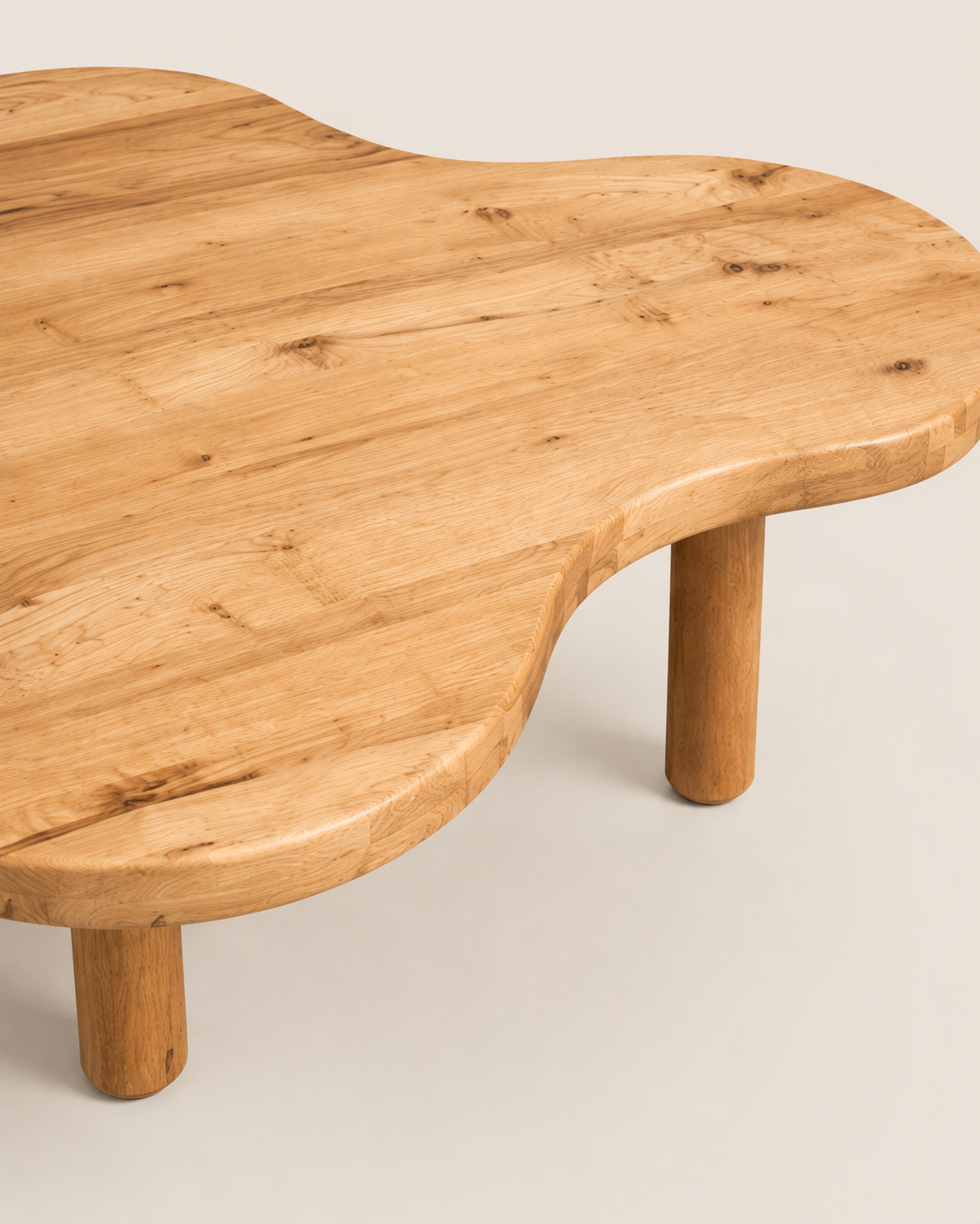 Kaba Coffee Table — handcrafted African furniture by Jipange wood and metal works  in Kenya (view 4)