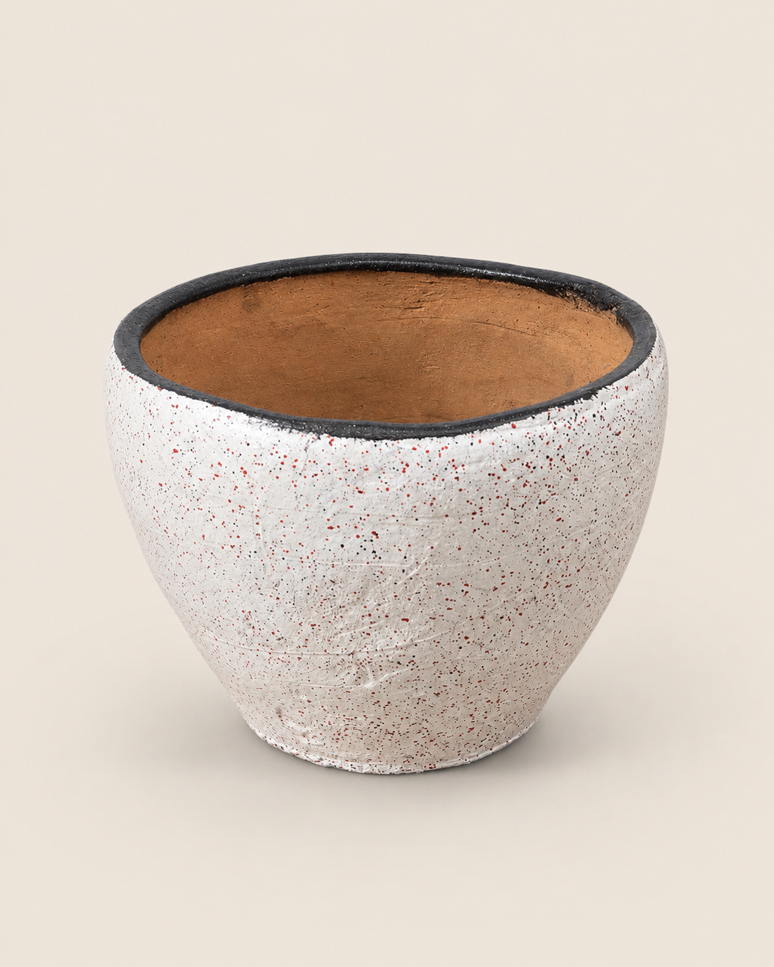 Fichua Clay Planter — handcrafted African outdoor by Terry scape in Kenya (view 2)