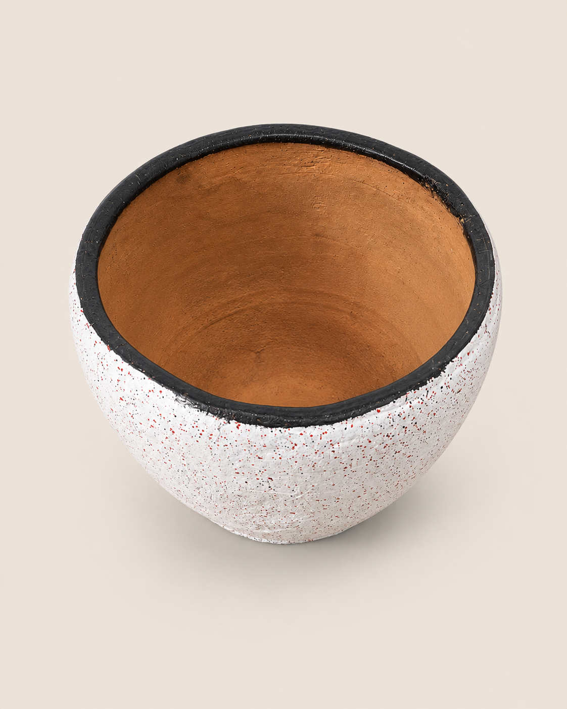 Fichua Clay Planter — handcrafted African outdoor by Terry scape in Kenya (view 3)