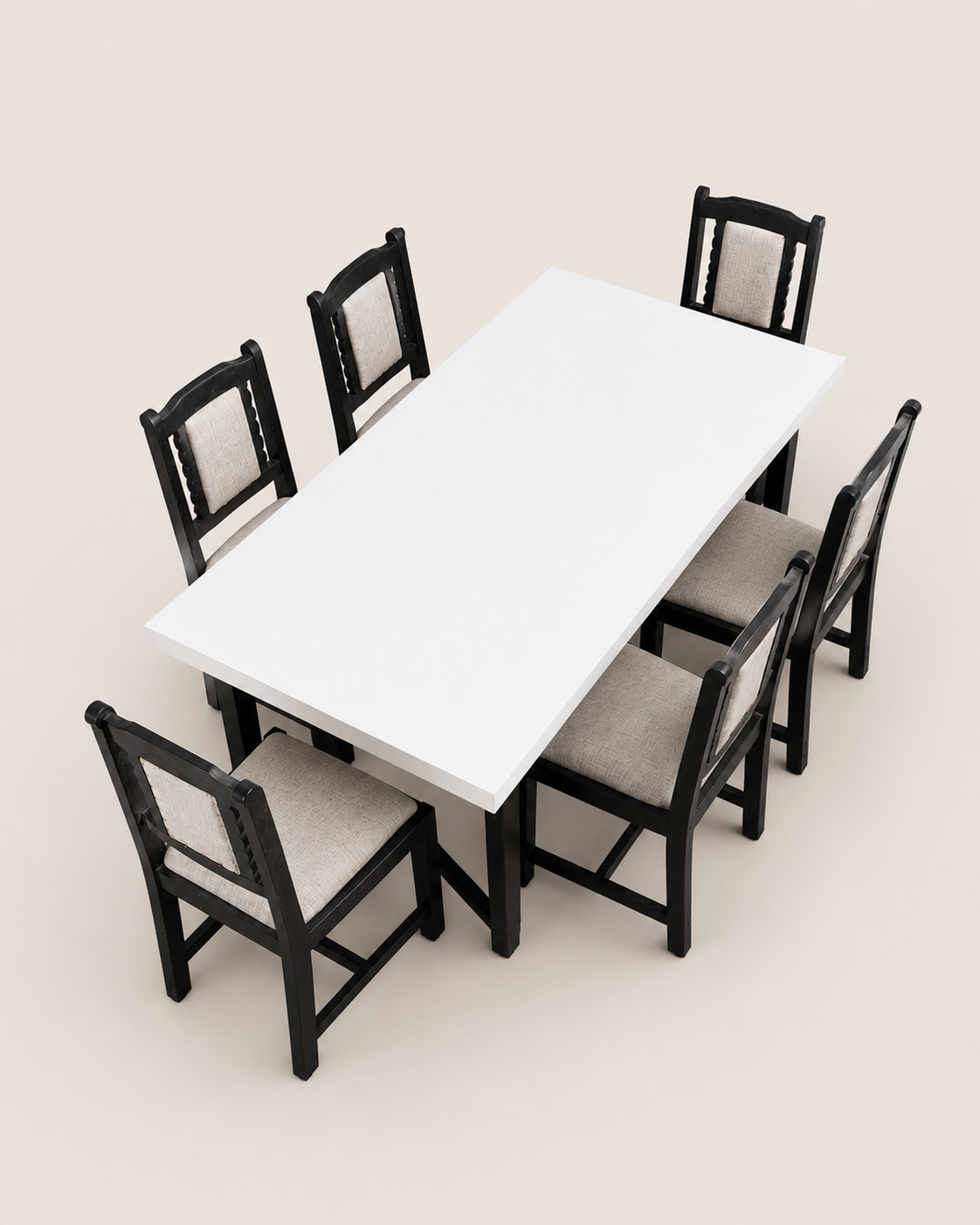 Foata Luxe Dining Set — handcrafted African furniture by Shelwood Furniture  in Kenya (view 2)