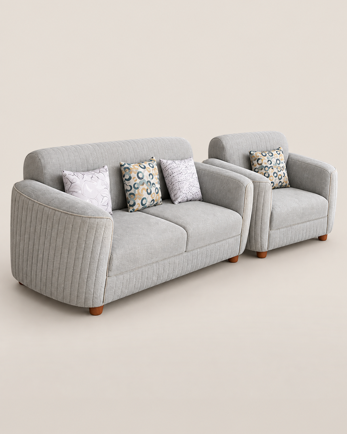 Cafira Sofa — handcrafted African furniture by Edu"de" design furniture in Kenya (view 3)