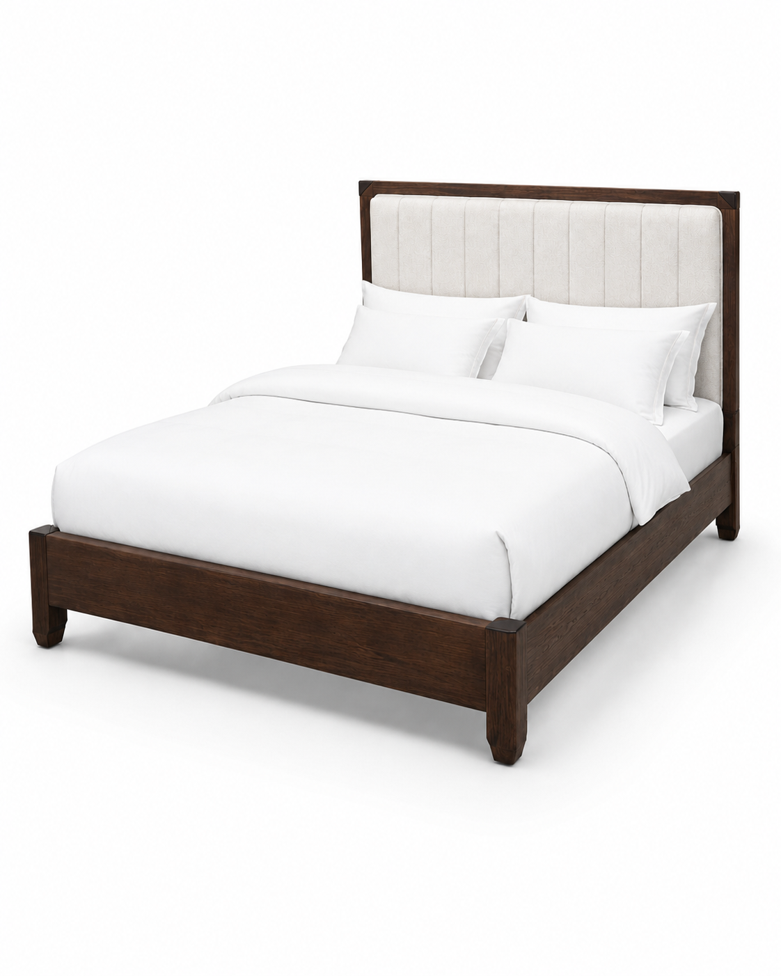 5 by 6Uzuri Heritage Bed — handcrafted African furniture by Andmorecode in Kenya