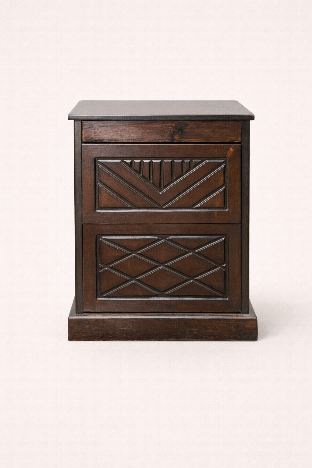 Shabaha Bedside drawer — handcrafted African furniture by Safi furniture  in Kenya