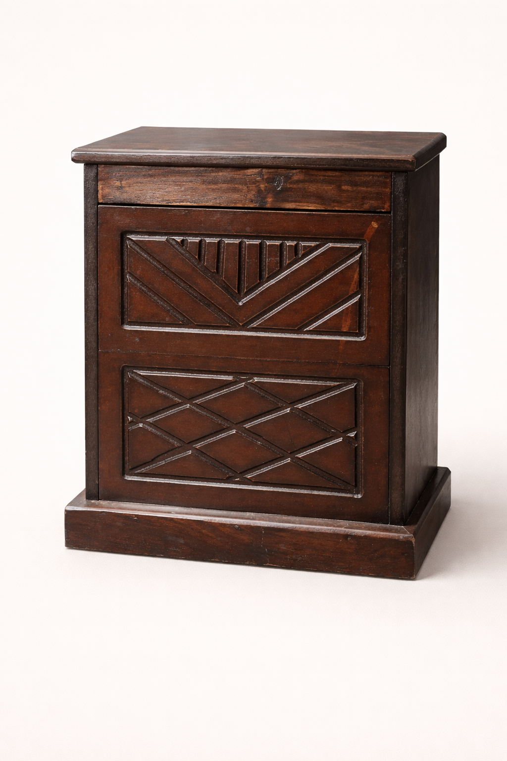 Shabaha Bedside drawer — handcrafted African furniture by Safi furniture  in Kenya (view 3)