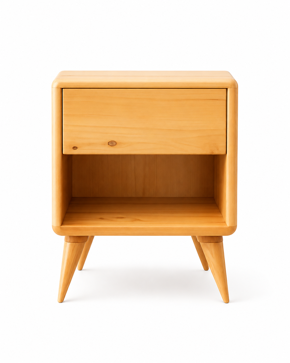 Odea Bedside Table — handcrafted African furniture by Mwangemis furniture in Kenya
