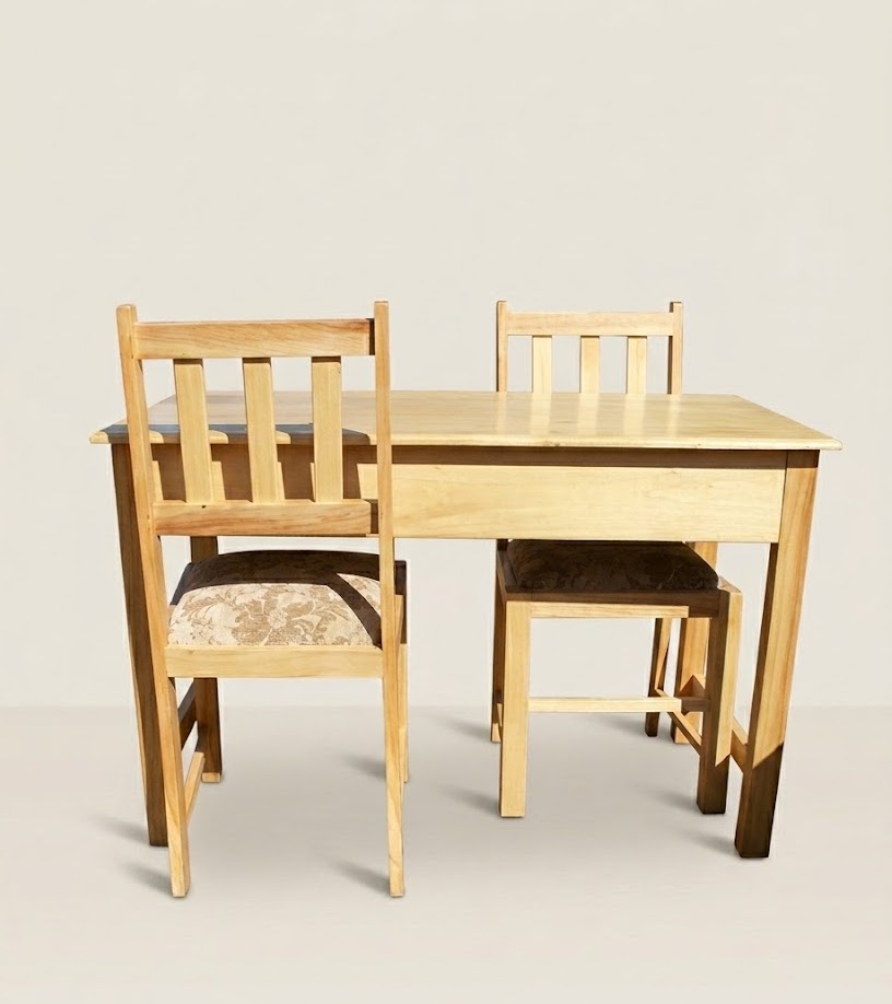 6azola Dining Ensemble — handcrafted African furniture by Neim furniture  in Kenya (view 2)