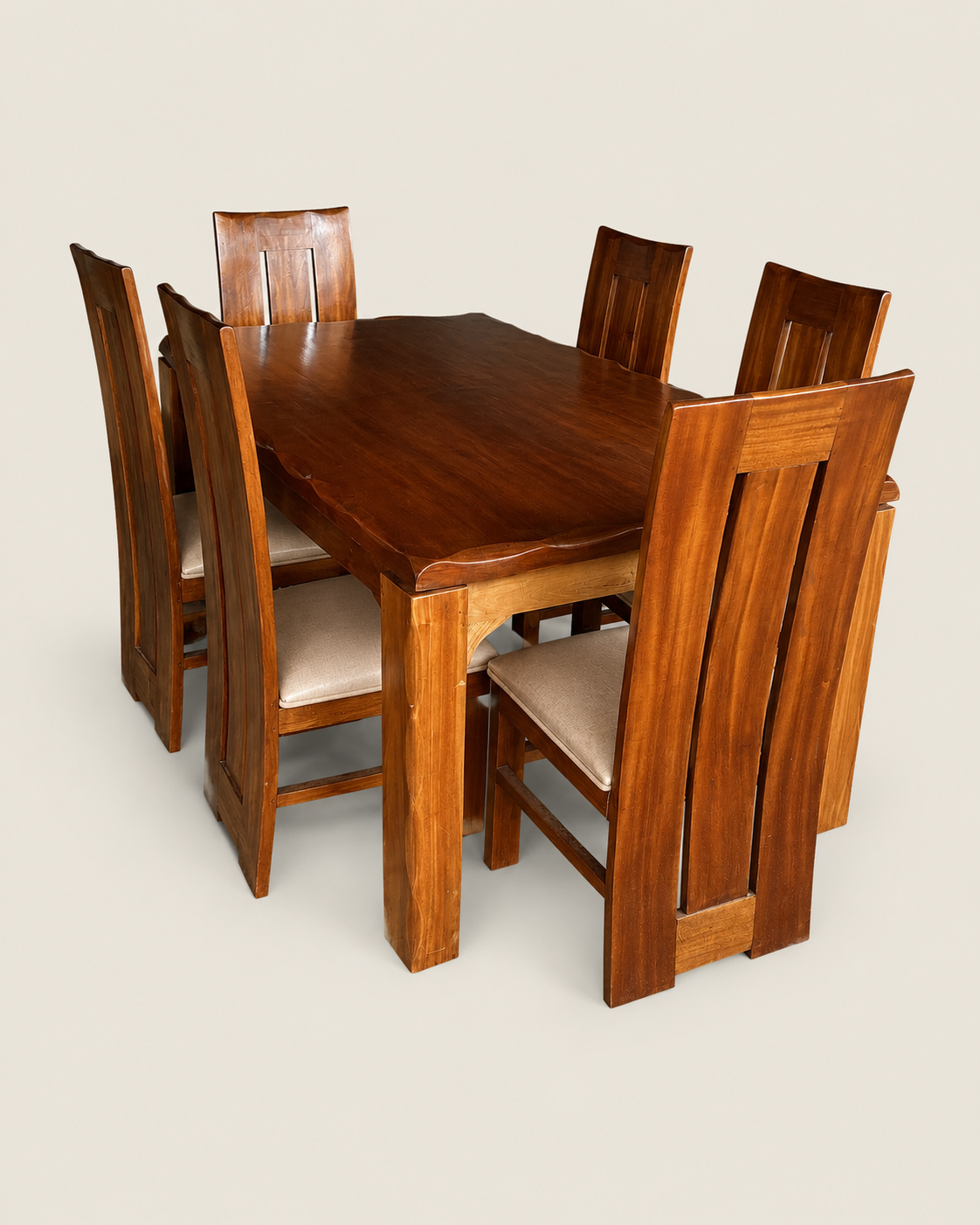 Bevan Dining Set — handcrafted African furniture by Rehema furniture  in Kenya (view 3)