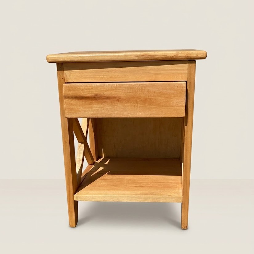 Bedside Drawer Huru — handcrafted African furniture by Antonyojina in Kenya