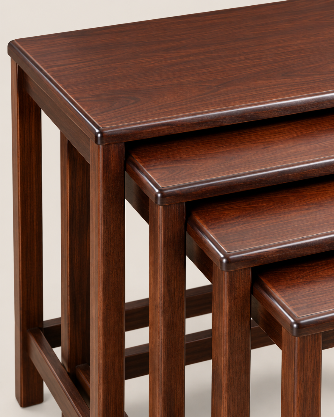 Dafina Nesting Side Tables — handcrafted African furniture by Ochich furniture in Kenya (view 4)