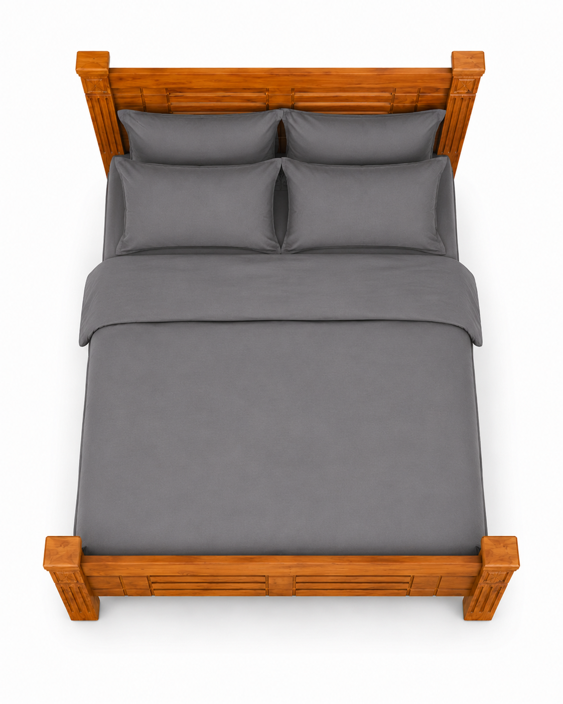 Imara Heritage Bed — handcrafted African furniture by PK interior furniture  in Kenya (view 2)