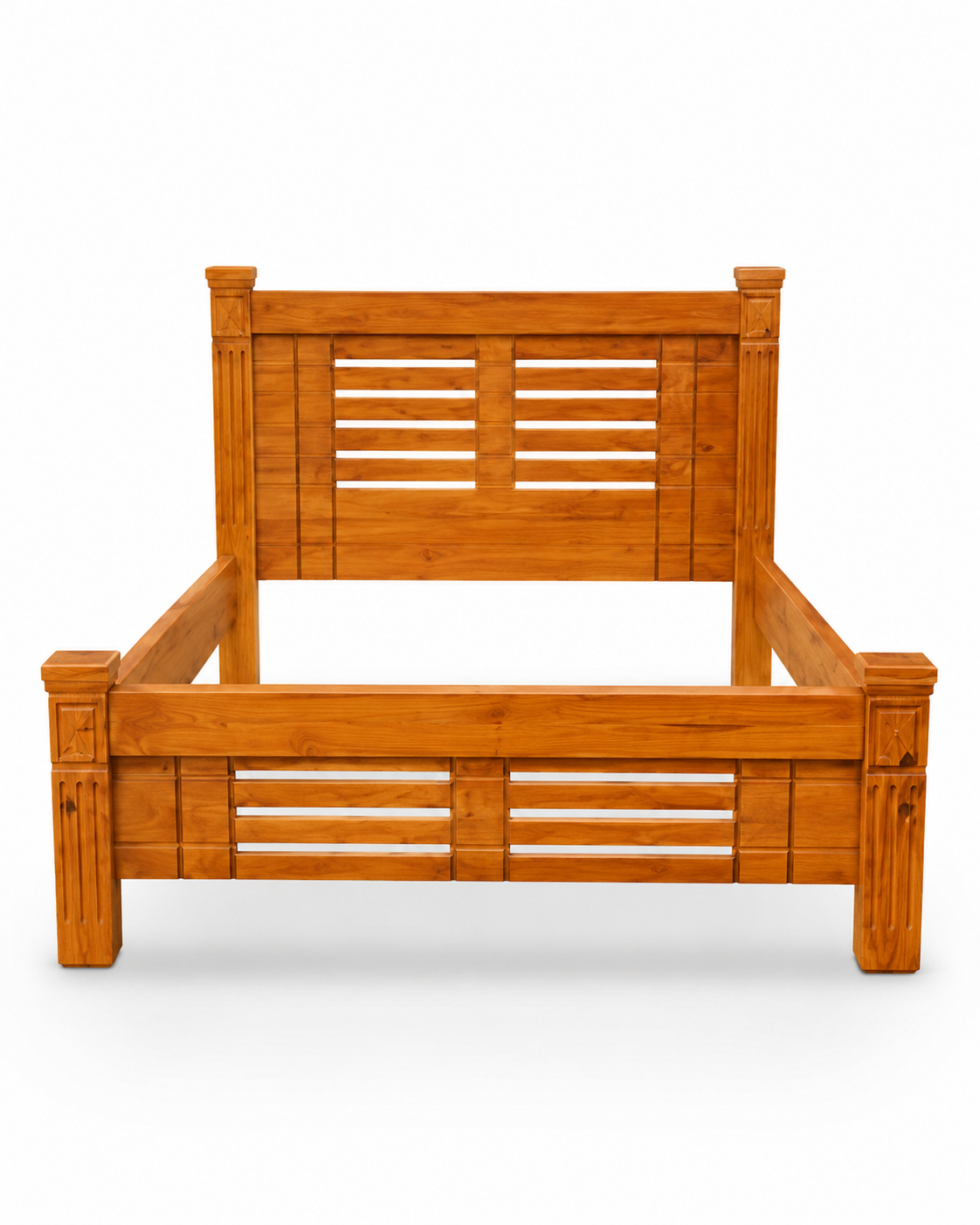 Imara Heritage Bed — handcrafted African furniture by PK interior furniture  in Kenya (view 3)