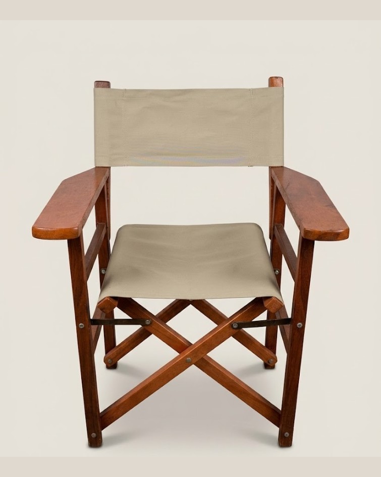 A-faba Director's Chair — handcrafted African furniture by Mt sinai in Kenya (view 2)